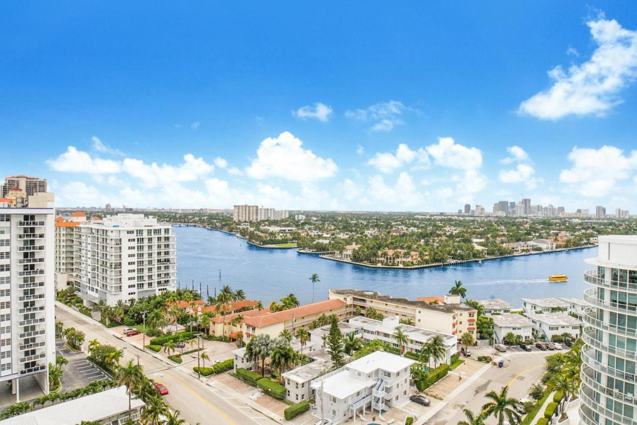 Last Min Weeknd Sale! Luxury Corner 1 Bedroom W Residence With Fantastic Intercoastal Views, Pool & Hot Tub Fort Lauderdale Exterior foto